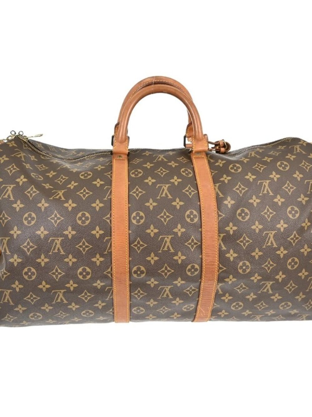 LOUIS VUITTON KEEPALL 55 TRAVEL HANDBAG MONOGRAM - Picture 2 of 16